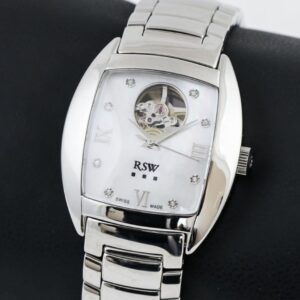 RSW Swiss Made Sumo Automatic Open Heart Gents Watch. - Mayo Antiques