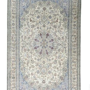 502cmX314cm  NAIN 9 LA , HANDS KNOTTED PERSIAN CARPET WITH SILK.code:48641