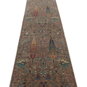 292X79cm HAJJALILI,HAND KNOTTED.Stock#225273