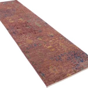 293x81cm “FARAHAN “ Hand Knotted Runner. Stock#:226494