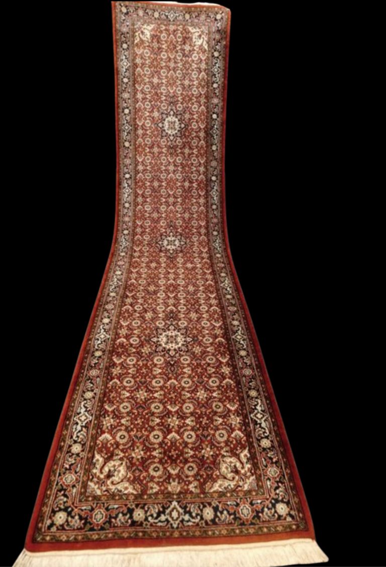 390X93cm TABRIZ  Persian Runner.  Stock #:114465